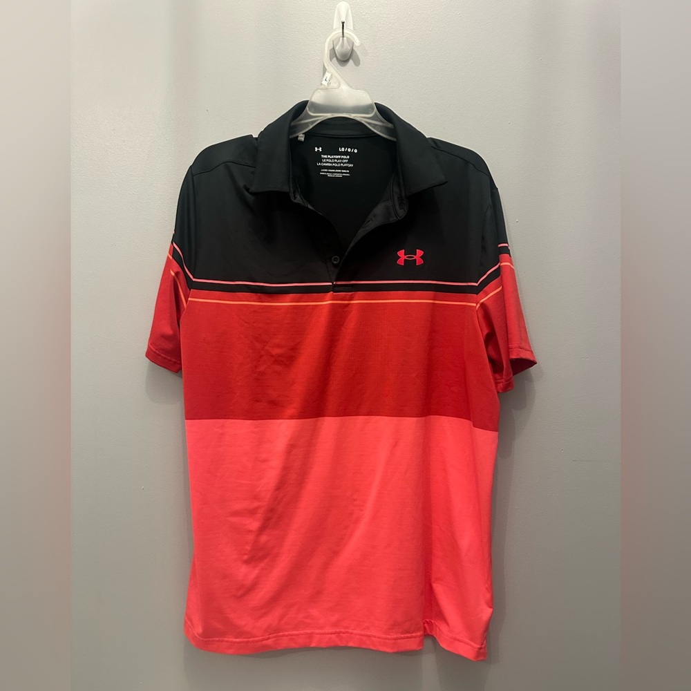 EUC Under Armour Play off Polo. Men’s Large